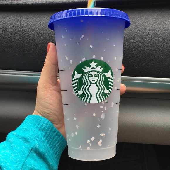 Starbucks Other - 1 Starbucks color changing confetti cup 24oz